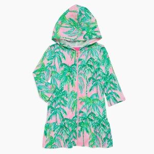 Lilly Pulitzer hooded girls cover up